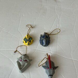 Transformers Prime Christmas ornaments (set of 4)